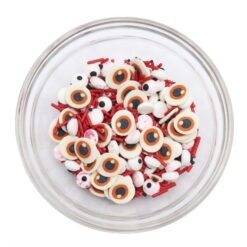 βρώσιμα sprinkles Halloween Bloody Eyes set 5-in-1 χωρίς συσκευασία