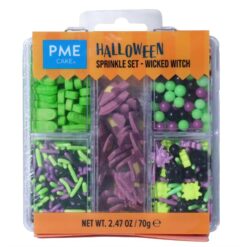 βρώσιμα sprinkles Halloween Wicked Witch set 5-in-1 70g