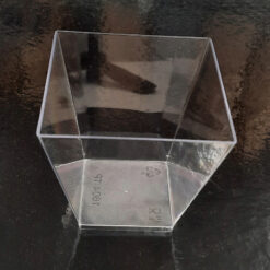 Μπώλ πάστας τετράγωνο 220ml - 50τμχ