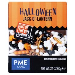 βρώσιμα sprinkles Halloween Jack-o-Lantern