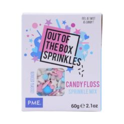 Out of the Box Sprinkles - Candy Floss - 60g