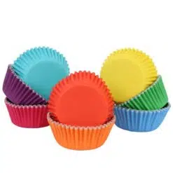Θήκες για cupcakes με επένδυση foil - διάφορα χρώματα