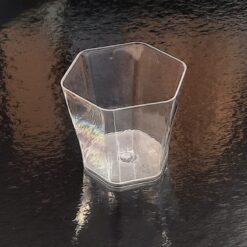 Ποτηράκι εξάγωνο - 60ml - 50τμχ