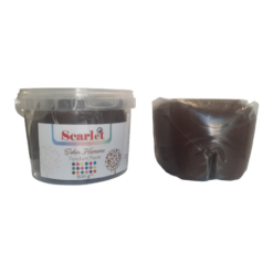 Ζαχαρόπαστα - Scarlet - καφέ