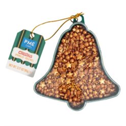 βρώσιμα sprinkles Christmas Gold Bell 90g