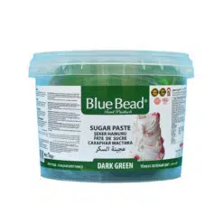 Ζαχαρόπαστα - Blue Bead - πράσινο σκούρο
