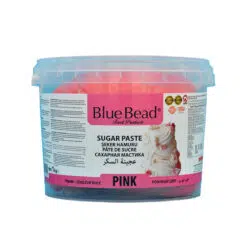 Ζαχαρόπαστα - Blue Bead - ροζ