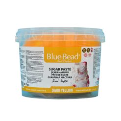 ζαχαρόπαστα blue bead κροκί